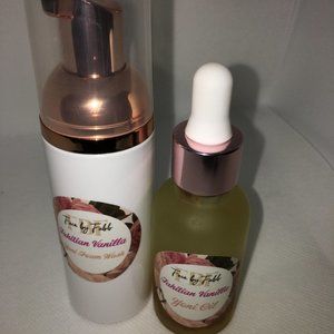 TAHITIAN VANILLA YONI WASH & OIL COMBO
